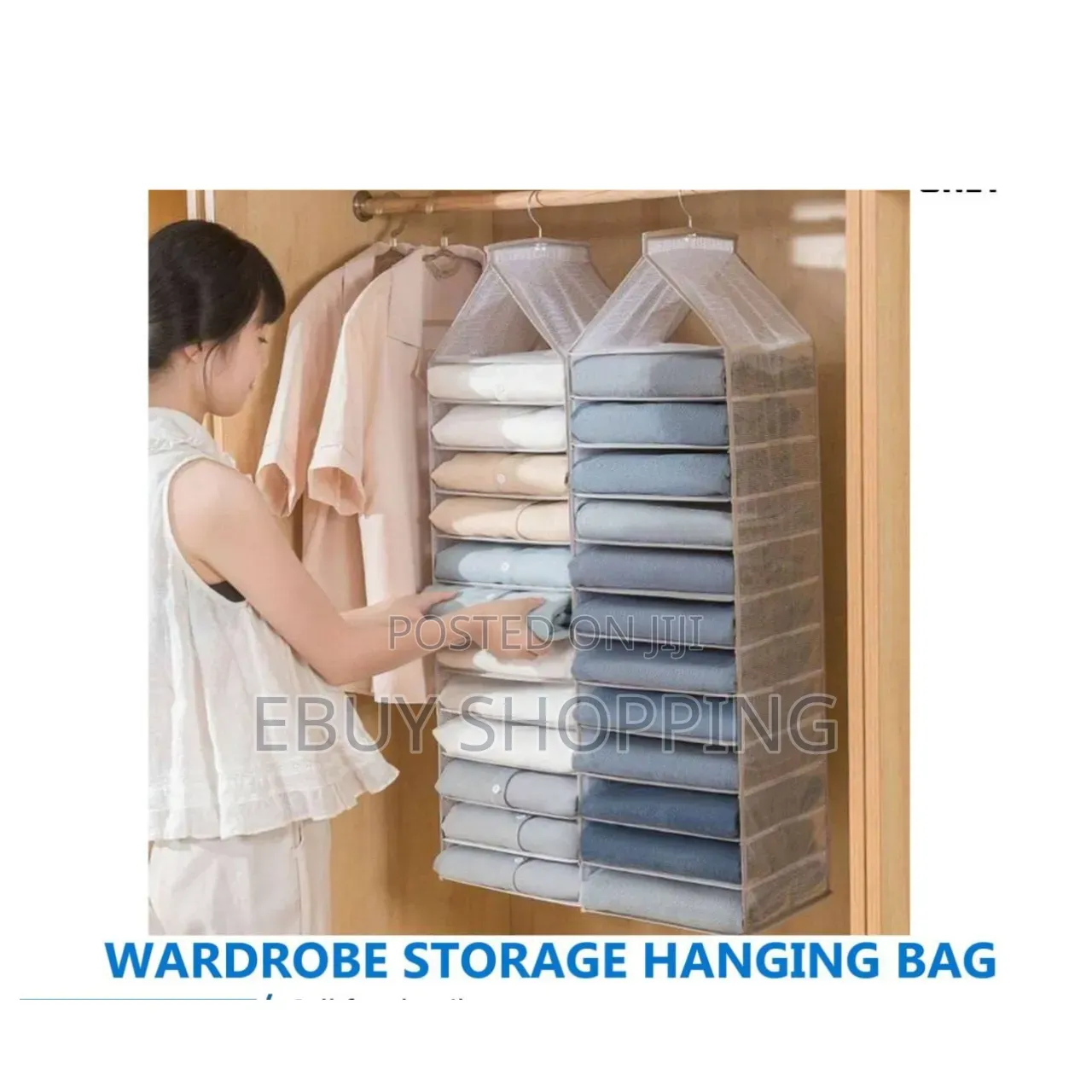 Portable Hanging Shelves for Home, Dorm, or Rv