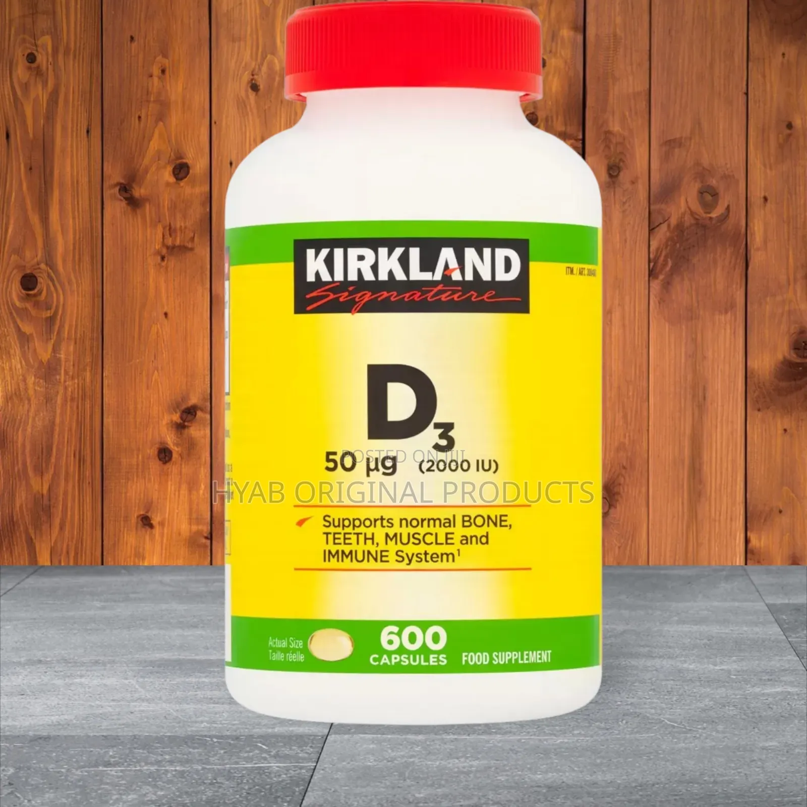 Vitamin D3 2000iu, 600 Count