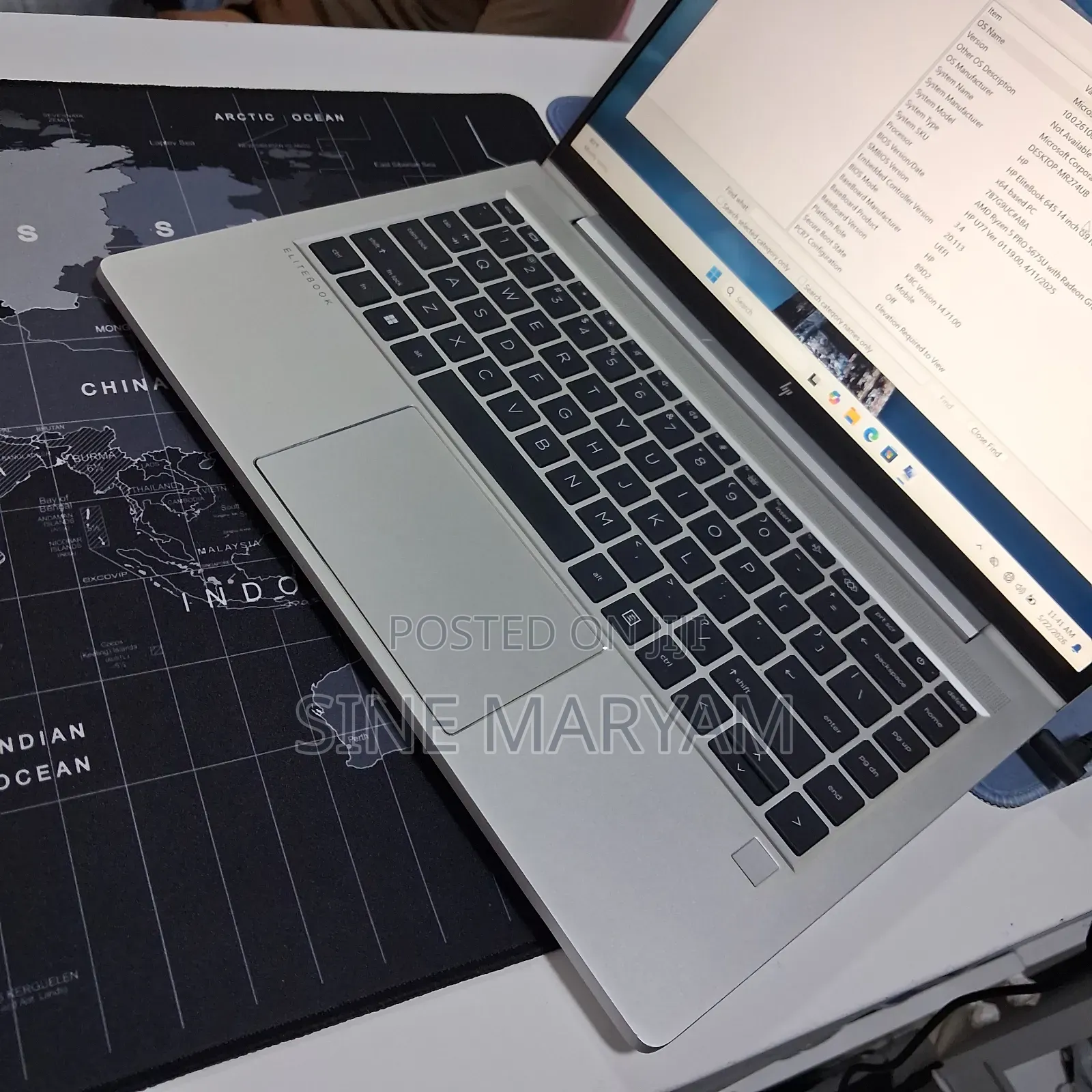 New Laptop HP EliteBook 645 G9 16GB AMD Ryzen 5 SSD 512GB