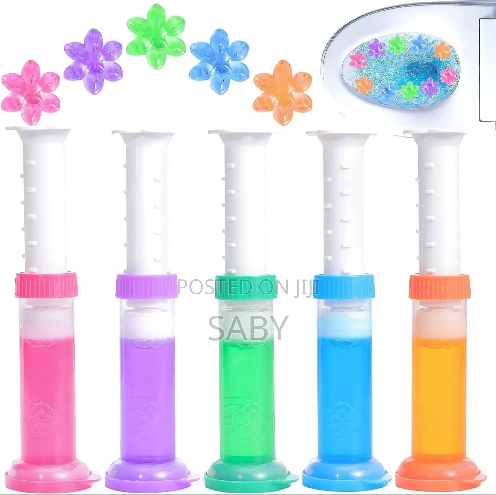 2pcs Gel Toilet Bowl Cleaner