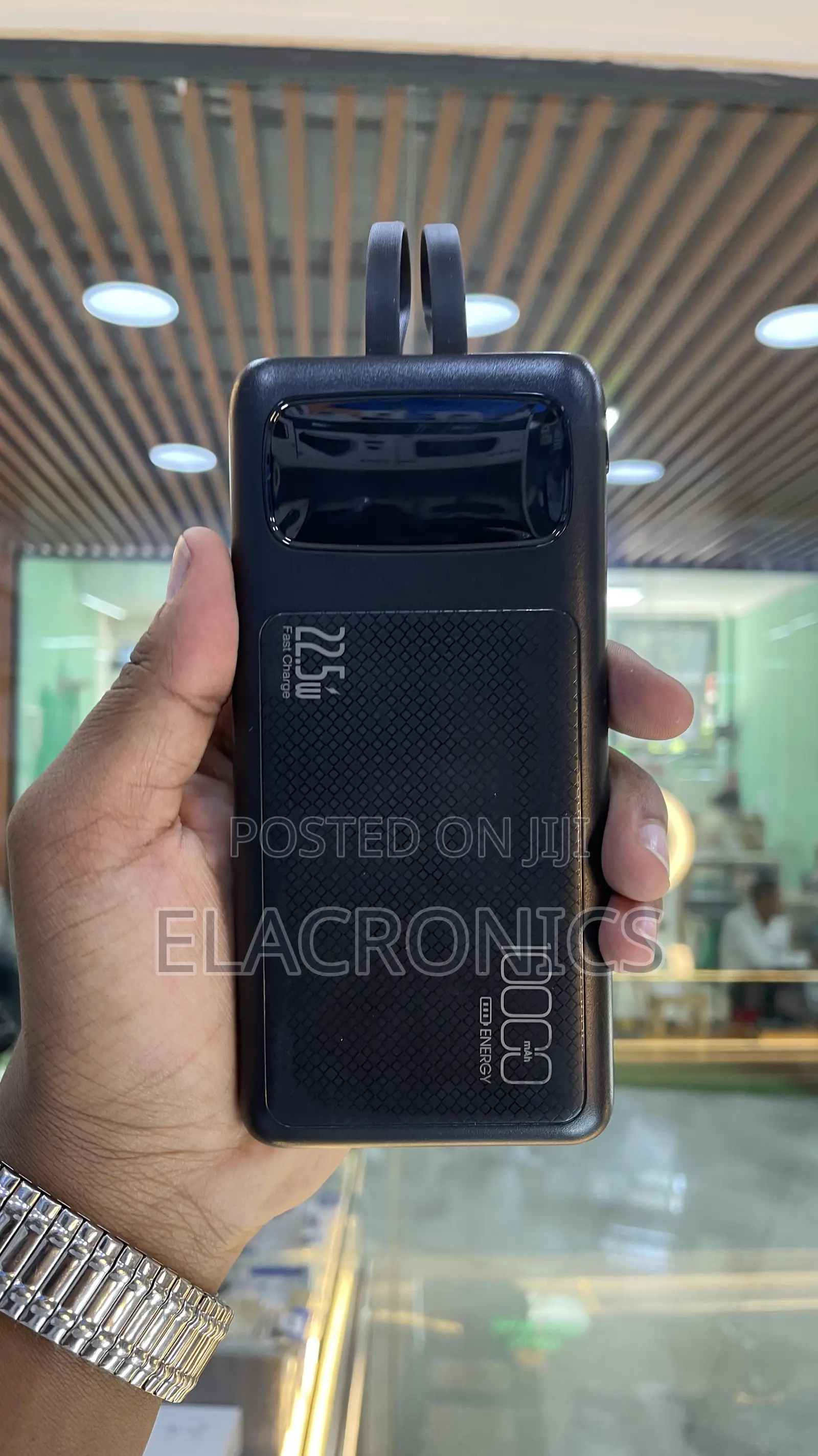 Power Bank T-Max 10000mah Built-in Cables (Type C iPhone)