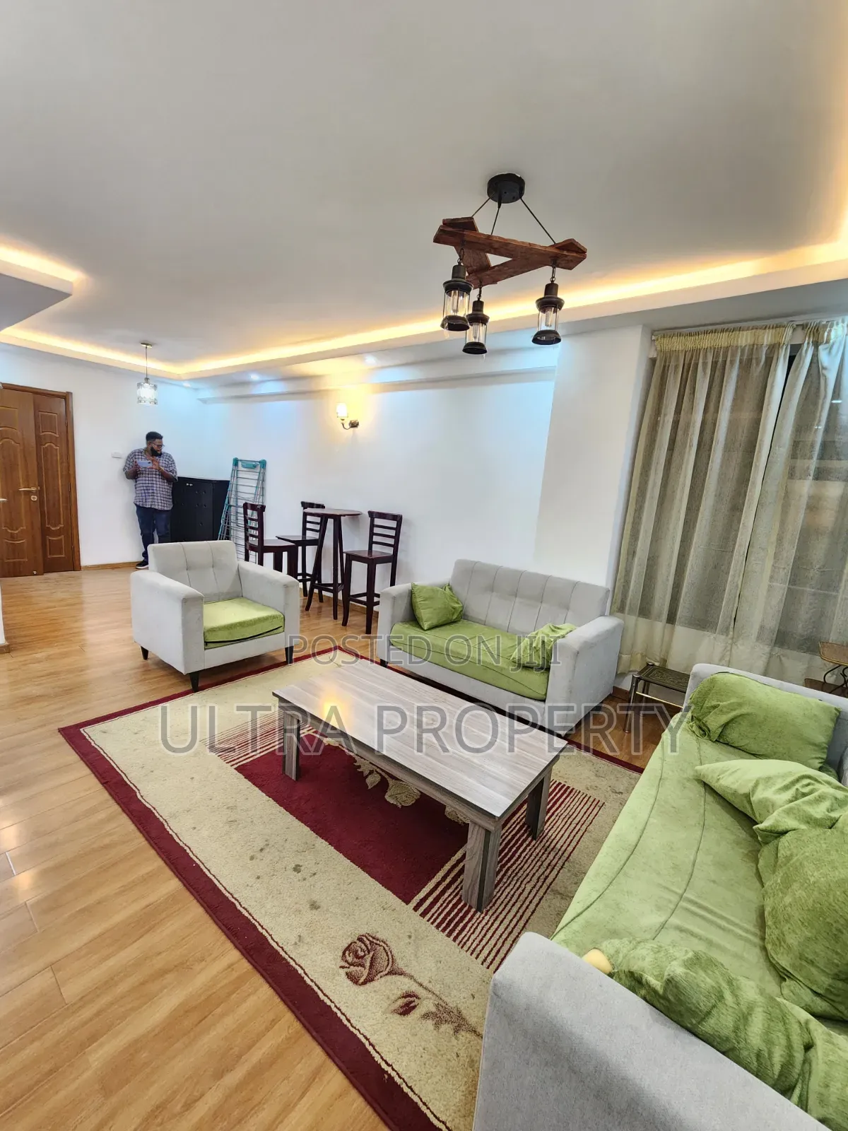 Furnished 2bdrm Apartment in Bole for rent