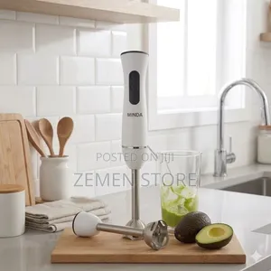 Minda Hand Blender (600w) | ጠንካራ የህፃናት ምግብ እና ፍራፍሬ መፍጫ