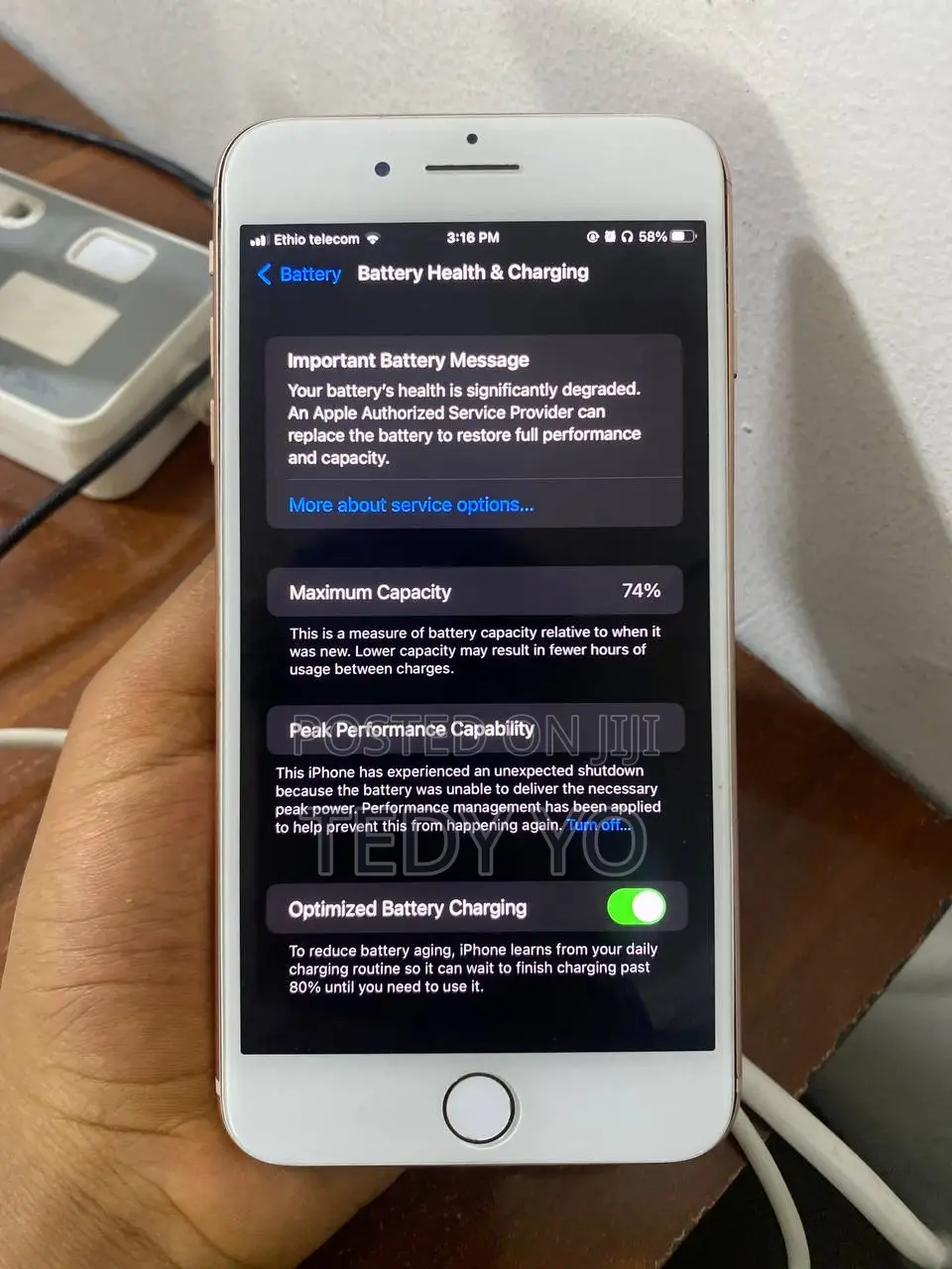 Apple iPhone 8 Plus 64 GB Rose Gold