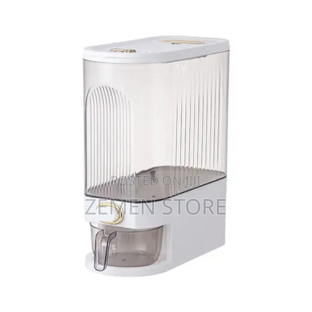 ባለ 10 ኪግ ዘመናዊ የጥራጥሬ መያዣ | 10kg Grain Storage Container