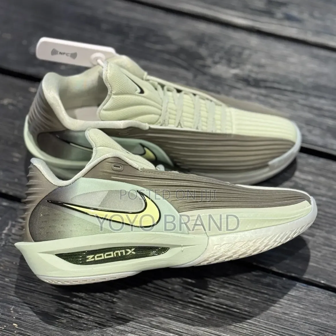 Nike Air Zoom Gt Cut 3 Turbo Ep"Honeydew "Green/Black Basketball Shoes