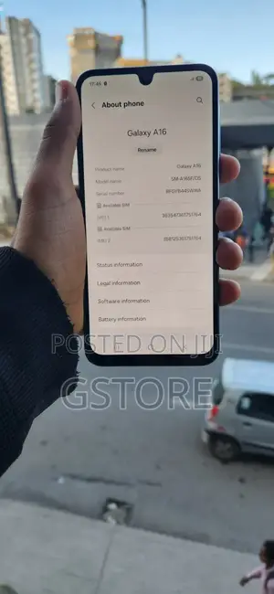 New Samsung Galaxy A16 128 GB Black