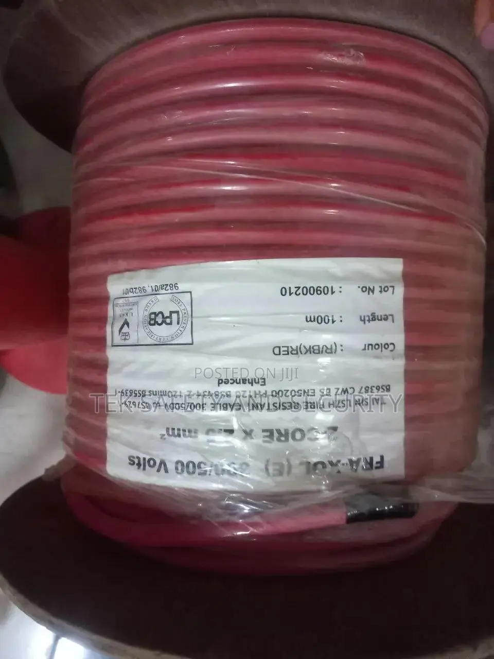 Tai Sin Singapore Fire Alarm Cable 2×2.5mm