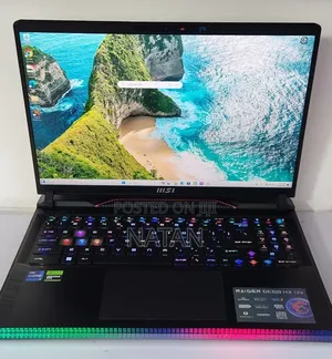 New Laptop MSI GE66 Raider 10SGS 32GB Intel Core i9 SSD 1T