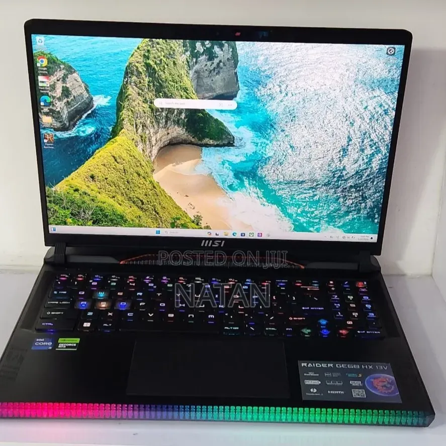 New Laptop MSI GE66 Raider 10SGS 32GB Intel Core i9 SSD 1T
