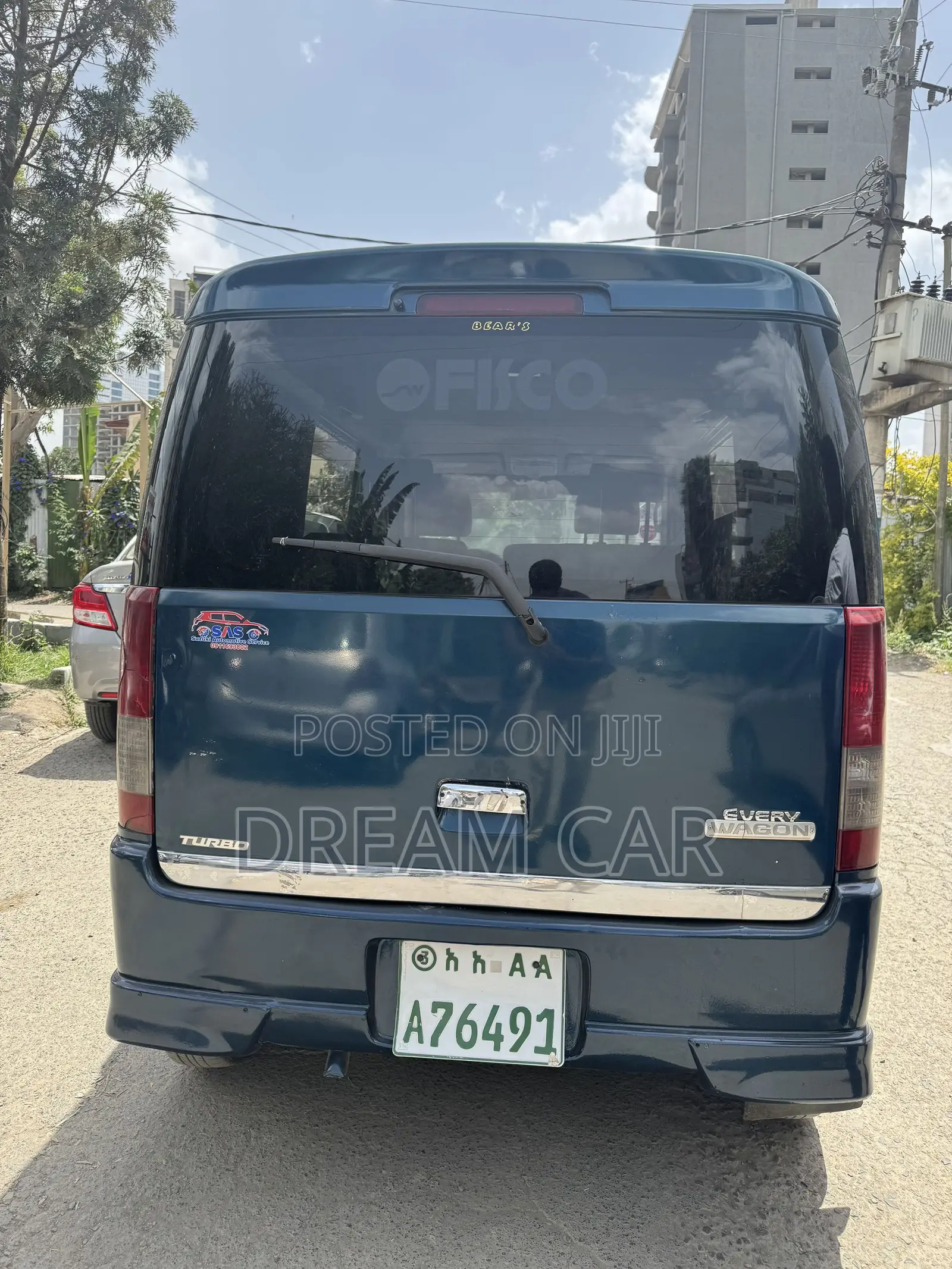 Suzuki Every Wagon 2013 Green