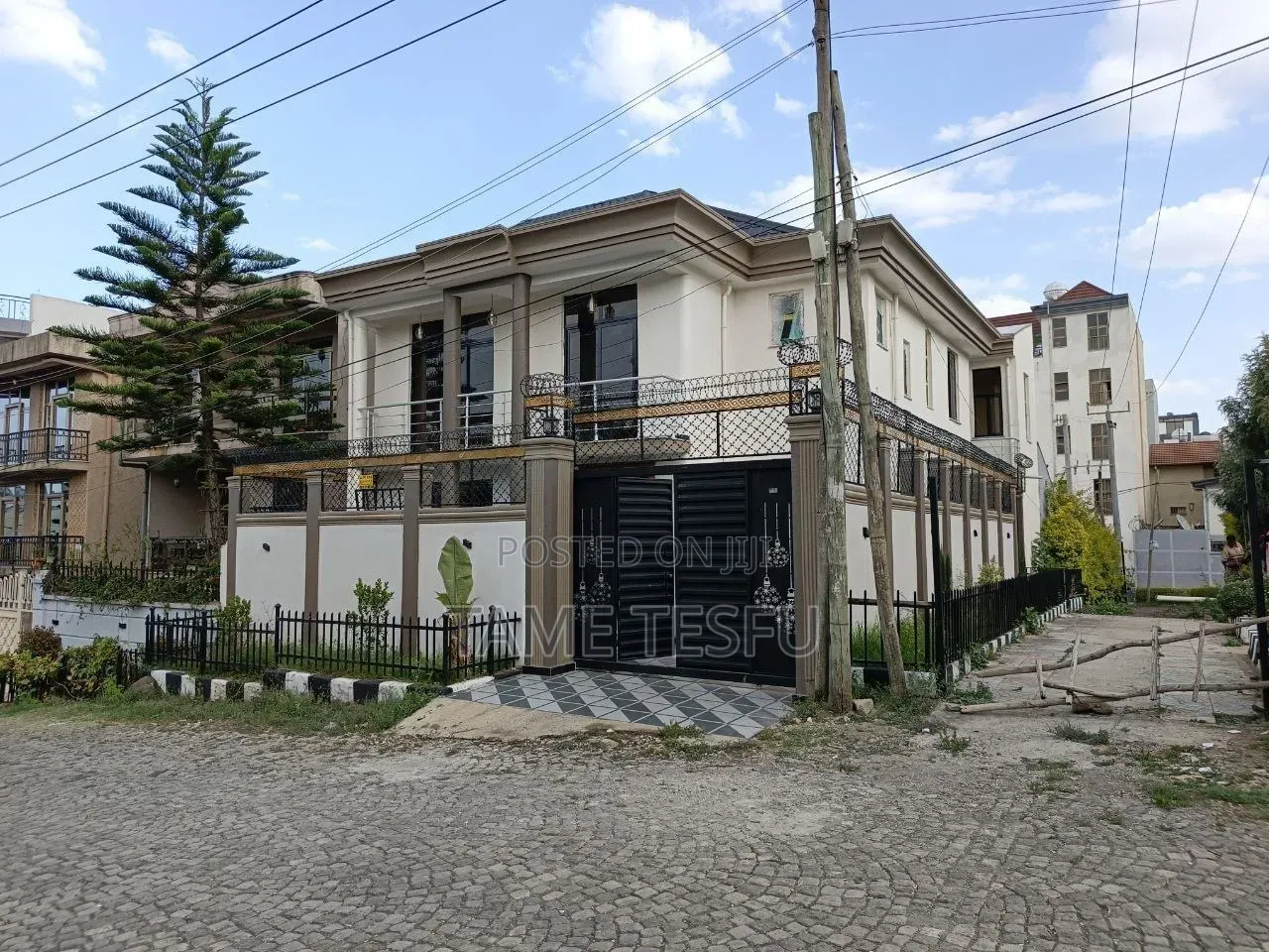 Furnished 6bdrm House in ፍጋ, Bole for sale