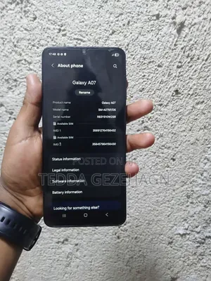 Samsung Galaxy A07 128 GB Black