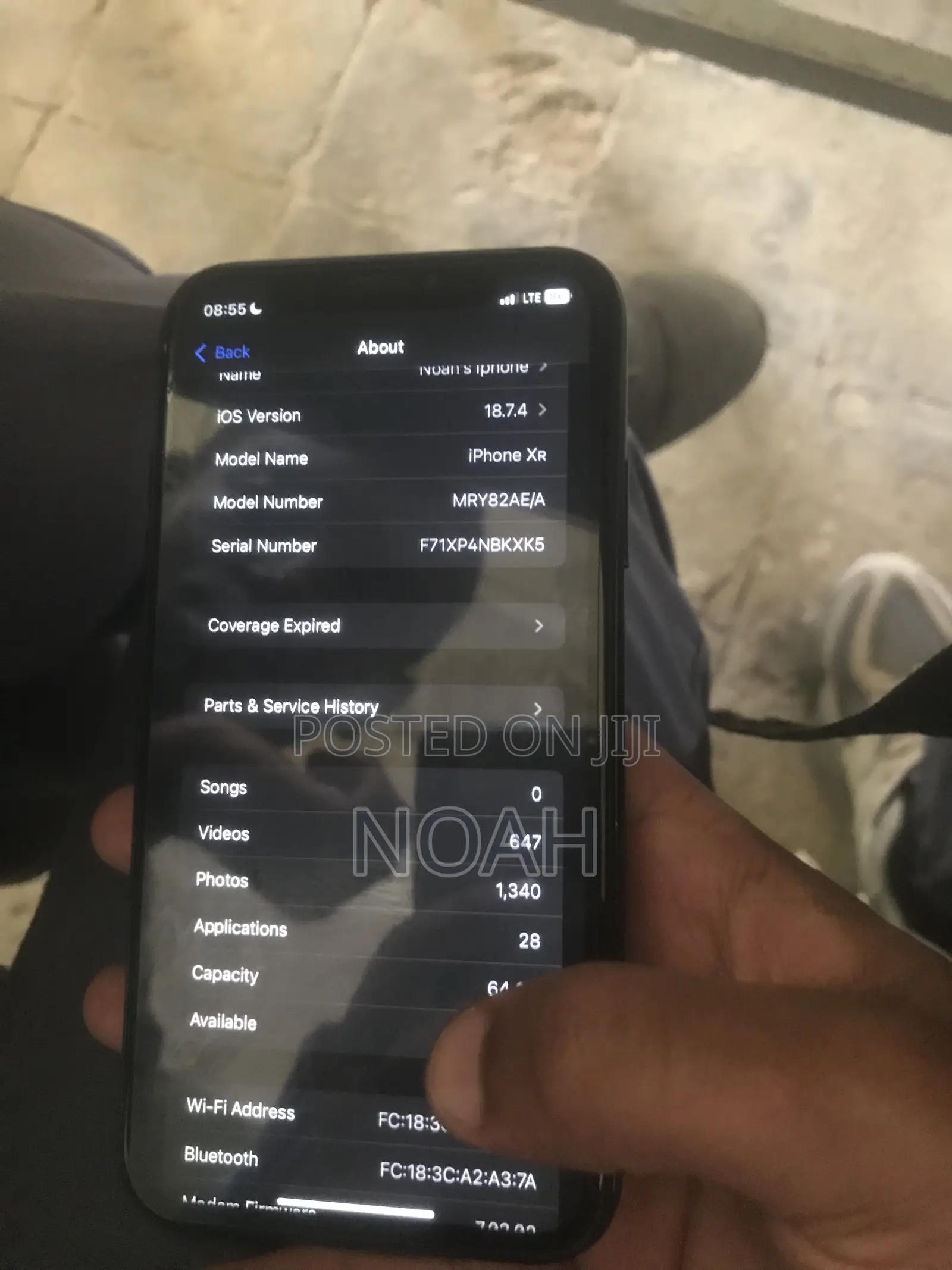 Apple iPhone XR 64 GB Black
