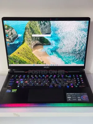 New Laptop MSI Raider GE68HX 13VI-202US 32GB Intel Core i9 SSD 1T