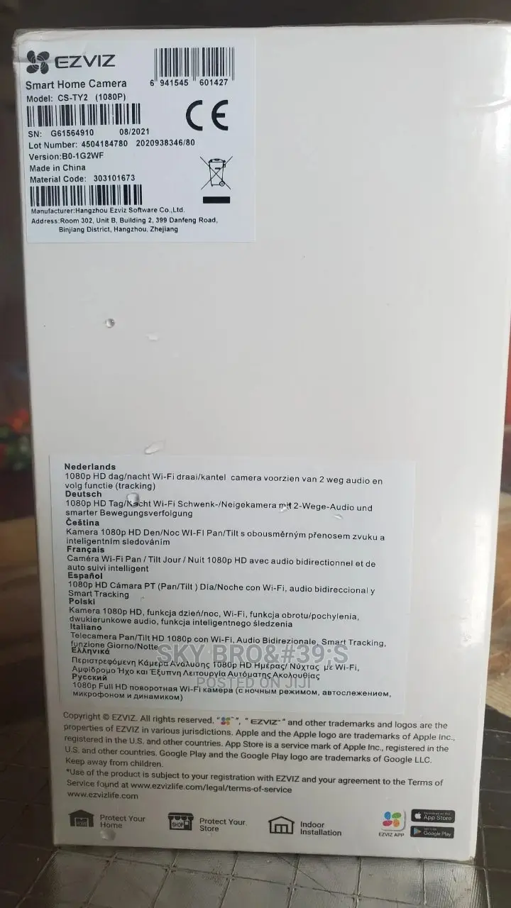 Ezviz 1080 Security Camera