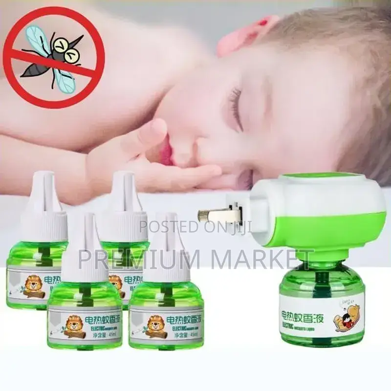 Electronic Mosquito Repellent Liquid Heater Set. ኤሌክትሮኒክ የበረሮ ማጥፊያ