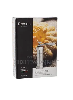 Marcato Italian Biscuit and Cookie Making Machine የኩኪስ ቅርፅ ማውጫ