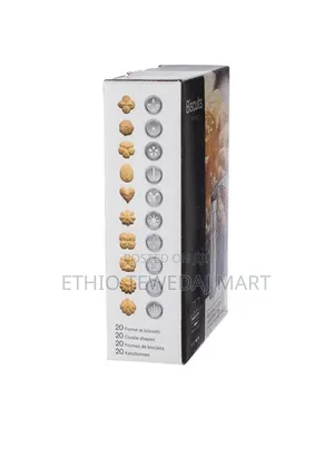 Marcato Italian Biscuit and Cookie Making Machine የኩኪስ ቅርፅ ማውጫ