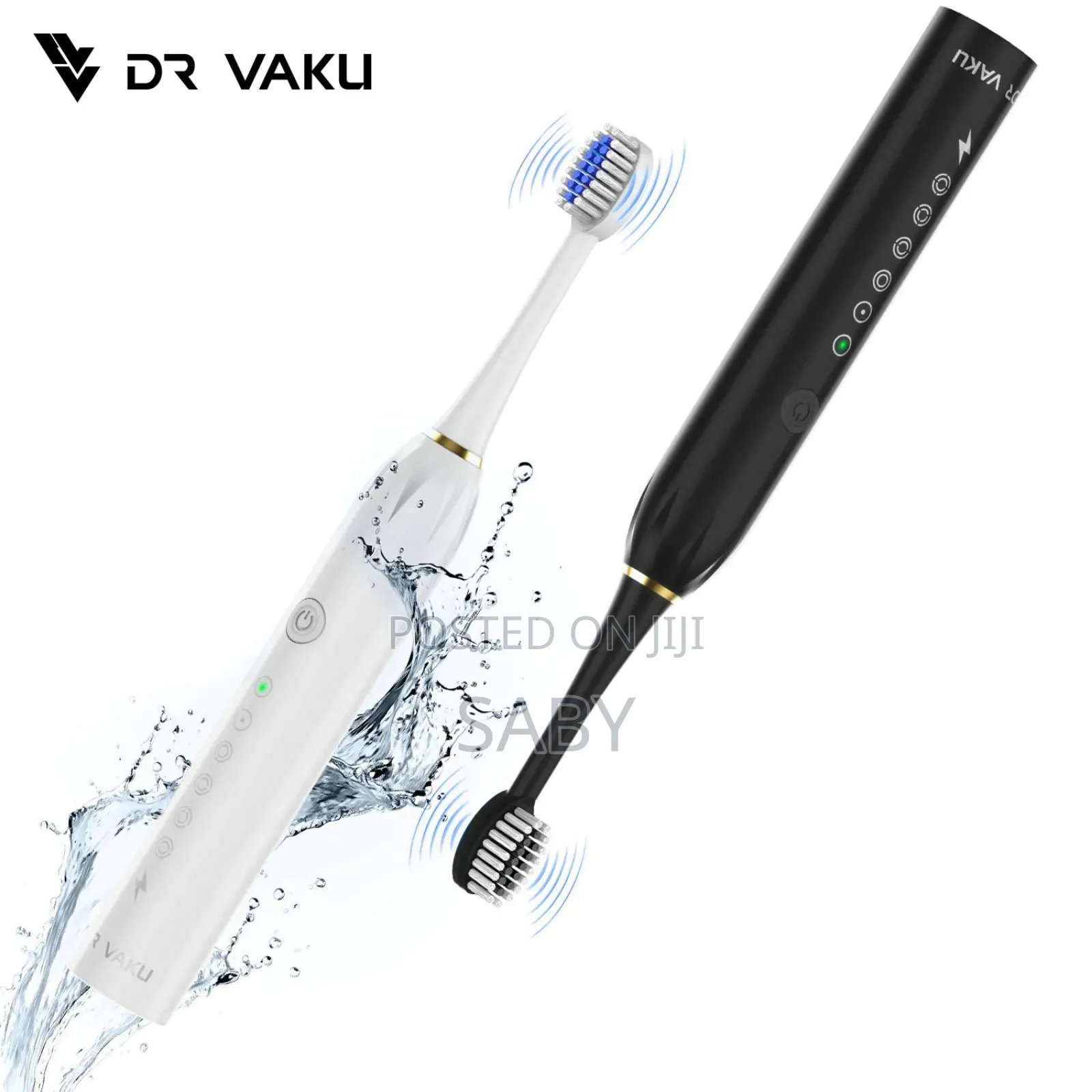 Rechargeable Sonic Electric Toothbrushes in Pink, White,
