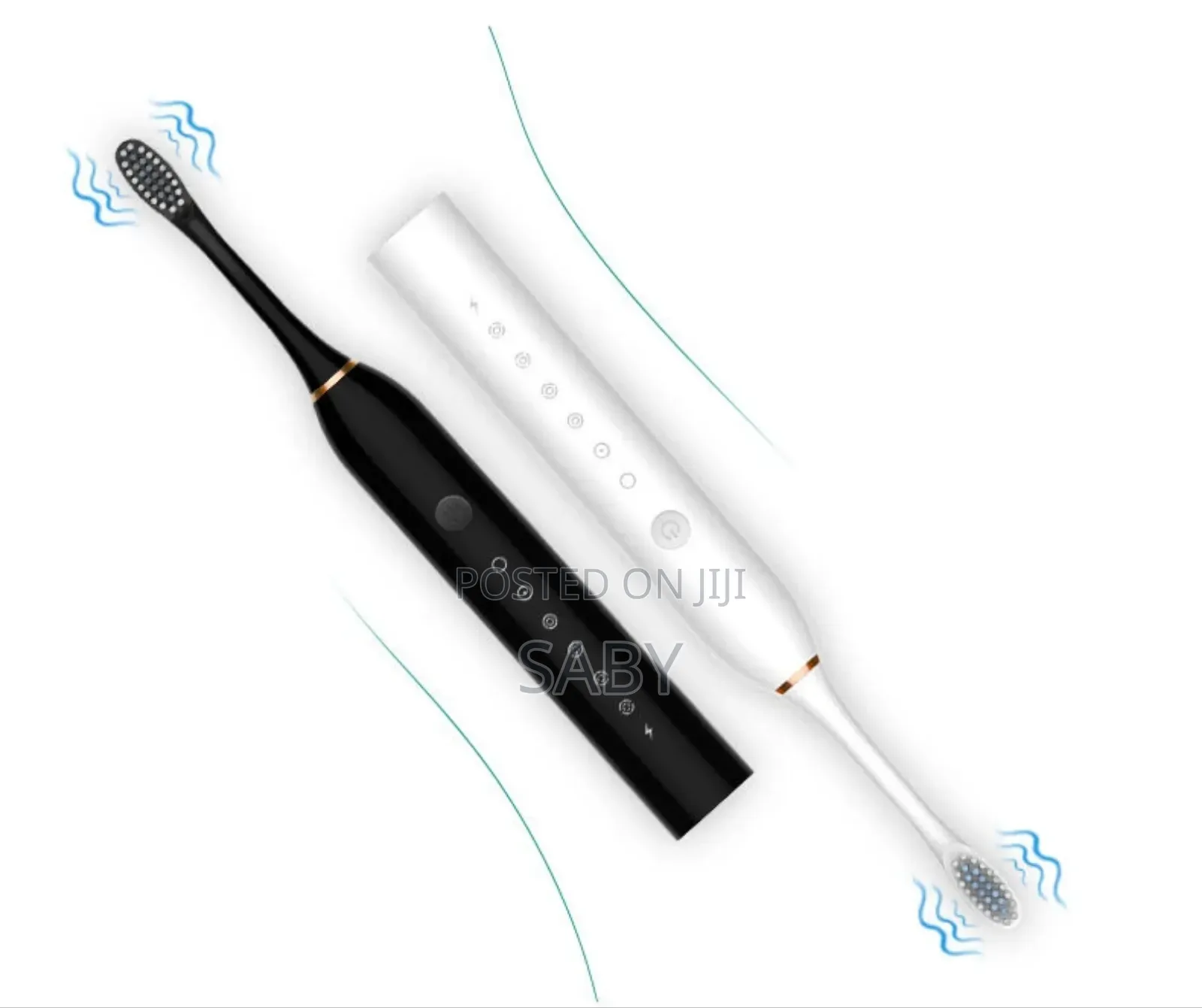 Rechargeable Sonic Electric Toothbrushes in Pink, White,
