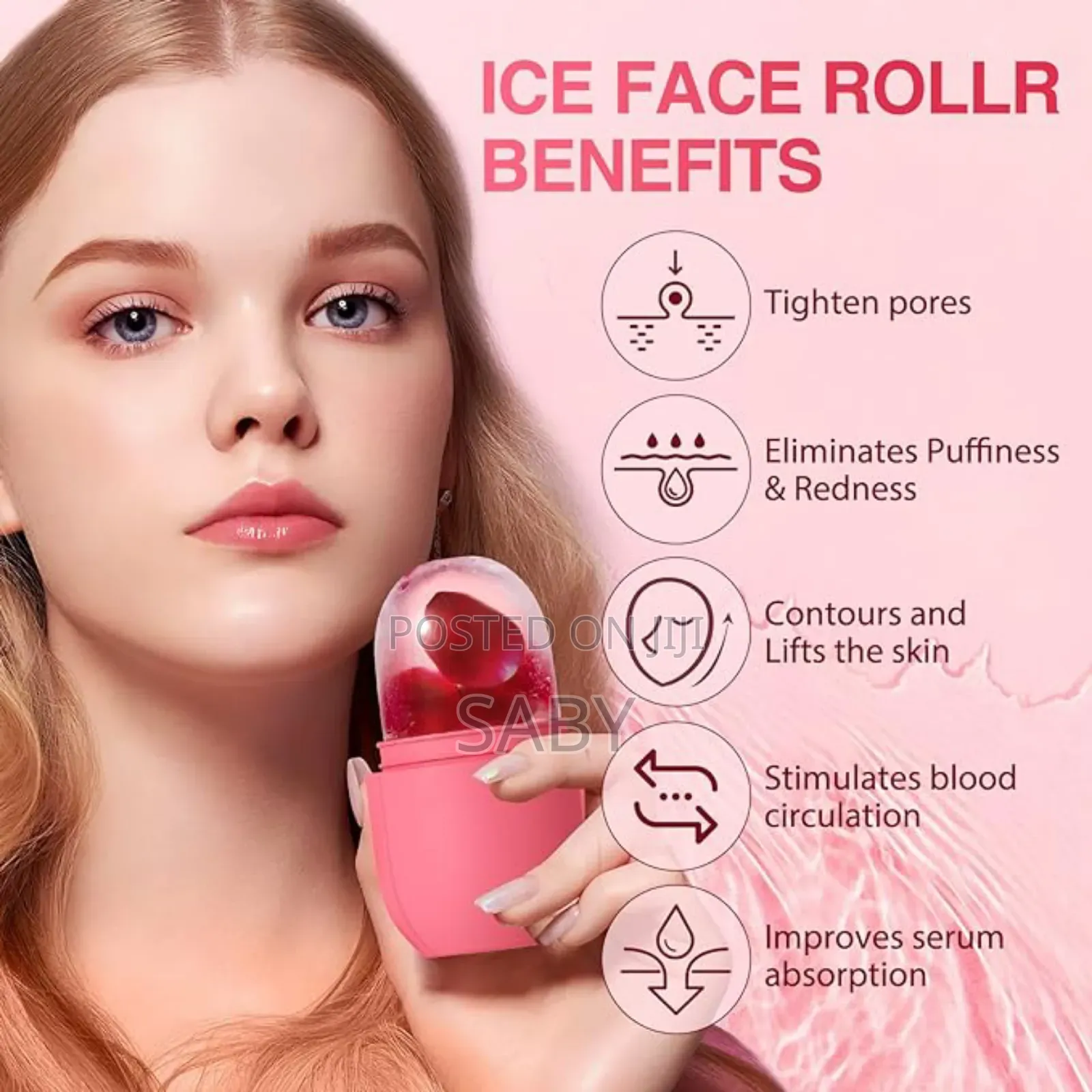 Silicone Ice Roller Skin Massager