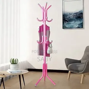 Standing Coat, Jacket, Tie, and Hat Hanger