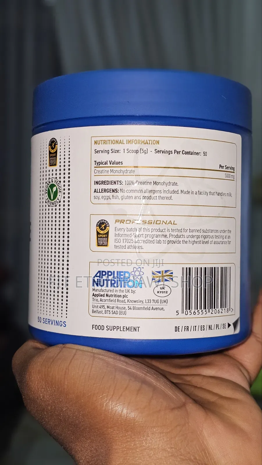 Applied Creatine Monohydrate