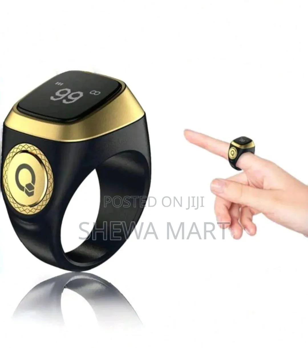 Luxury, Zikr Ring Electronic Rosary, Multi-Function,Ramadan Prayer,