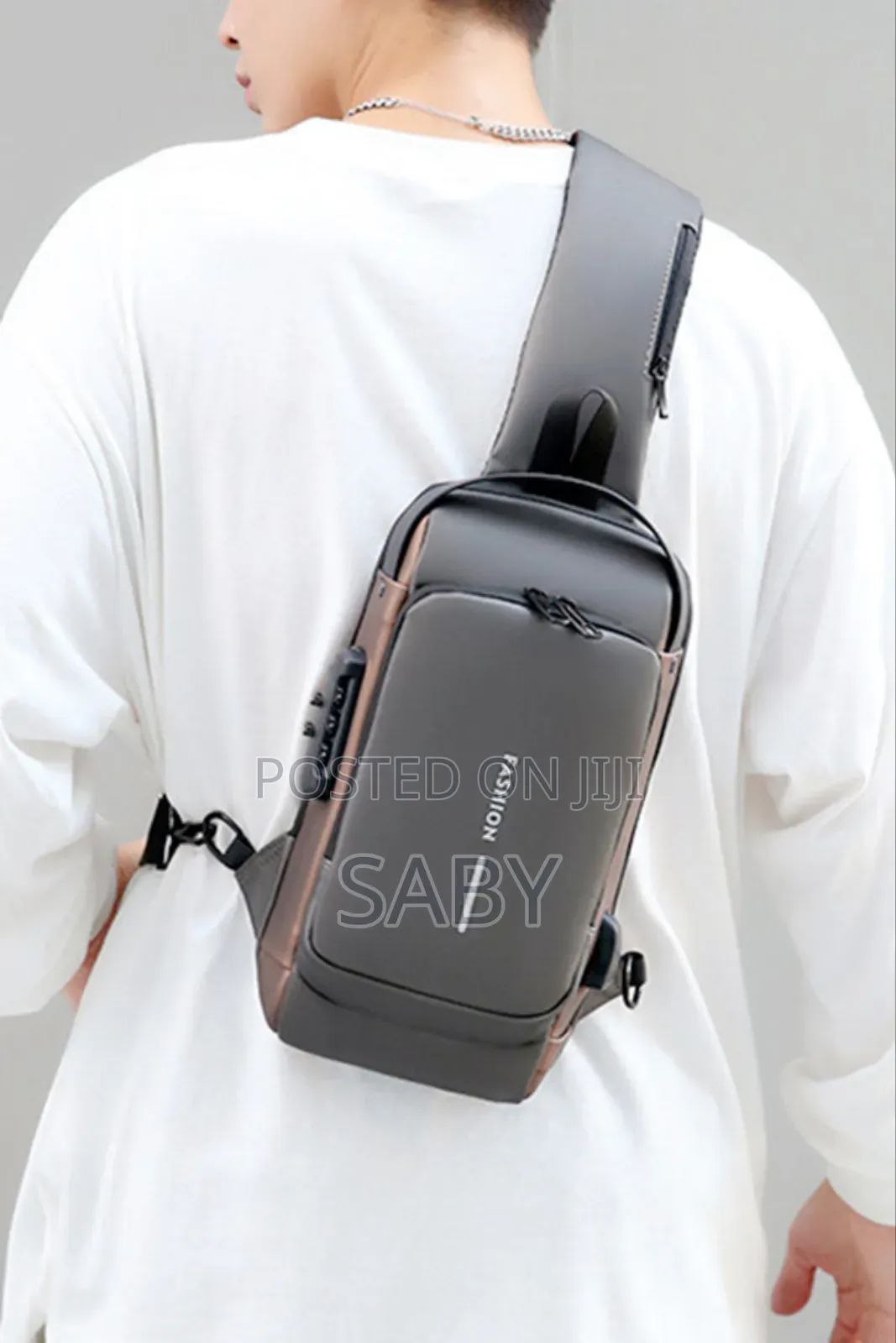 Leather Multifunctional Anti-Theft Sling Bag