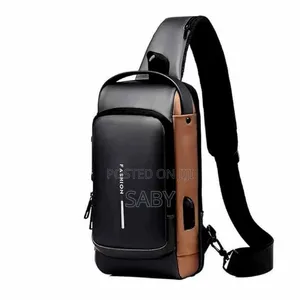 Leather Multifunctional Anti-Theft Sling Bag