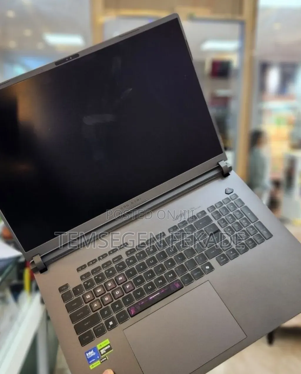 New Laptop Asus ROG Strix G17 32GB Intel Core Ultra 9 SSD 2T