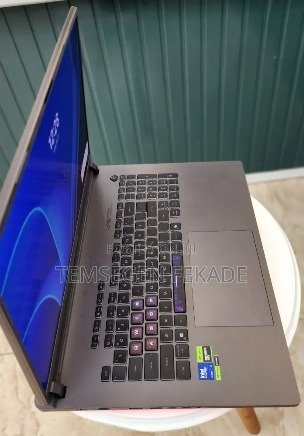 New Laptop Asus ROG Strix G17 32GB Intel Core Ultra 9 SSD 2T