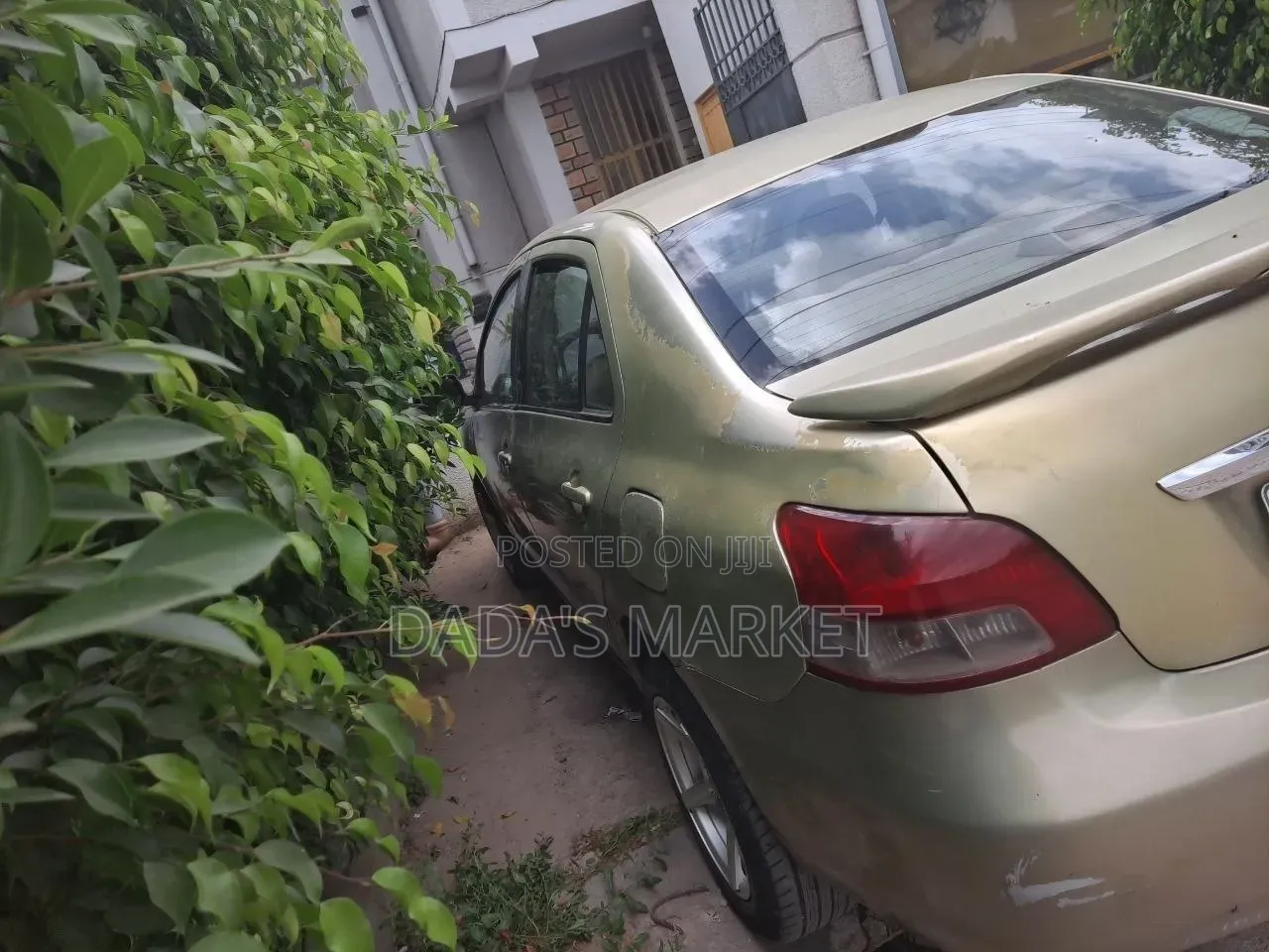 Toyota Yaris 2007 Gold