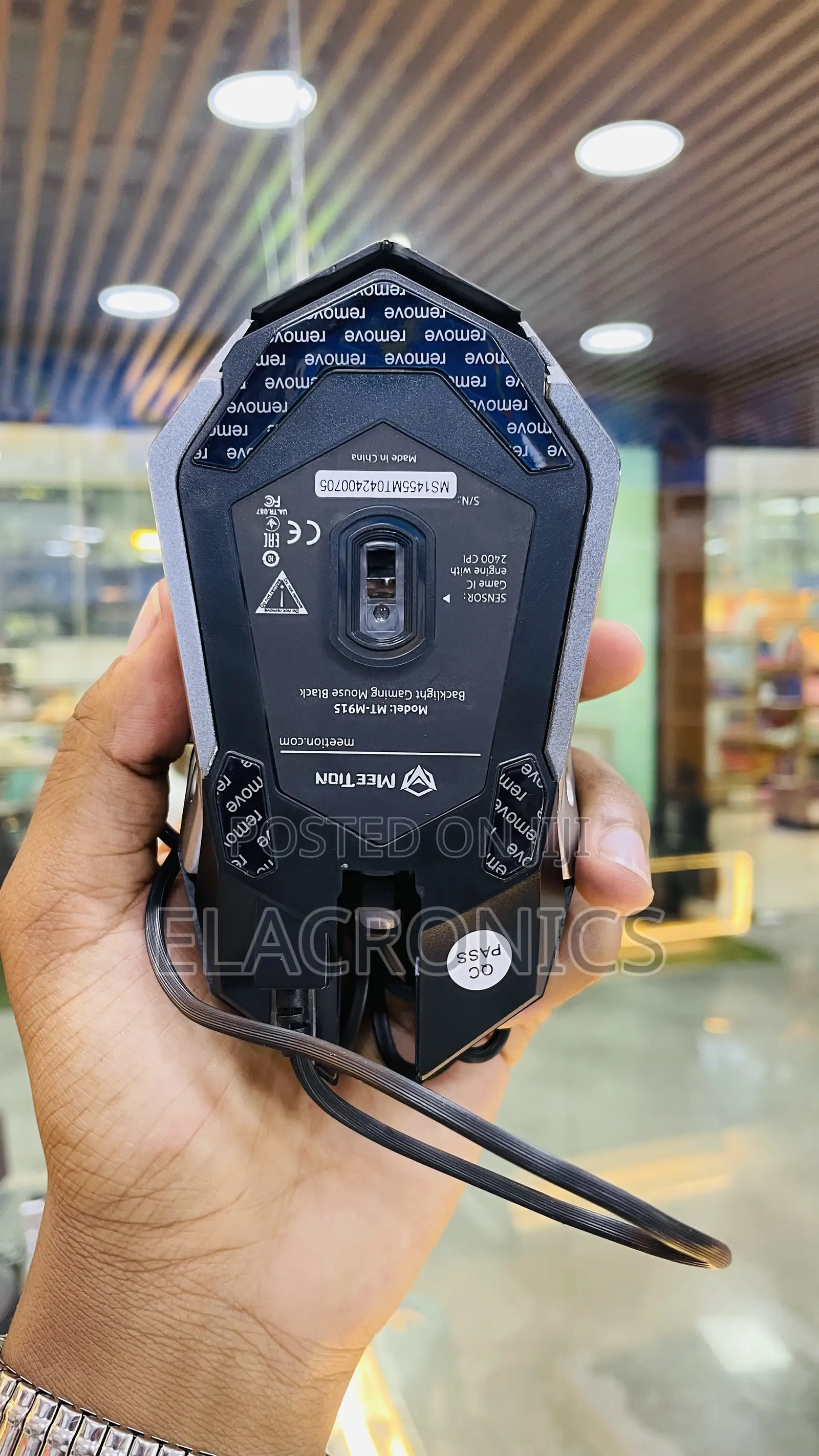 Gaming Mouse Meetion M915 Led Backlit⁠