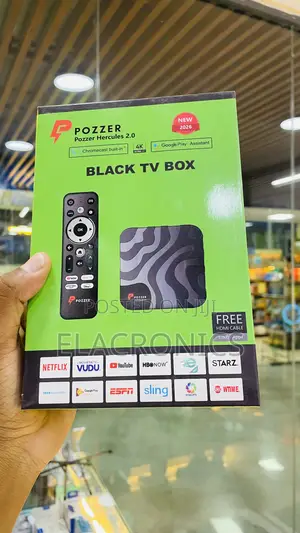 Android Tv Box (Smart Tv Box) Pozzer Hercules 2.0 12gb⁠