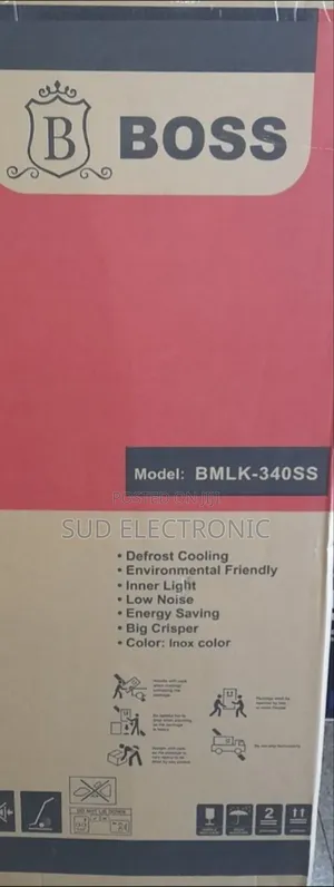 Boss 340 Liters Refrigerator