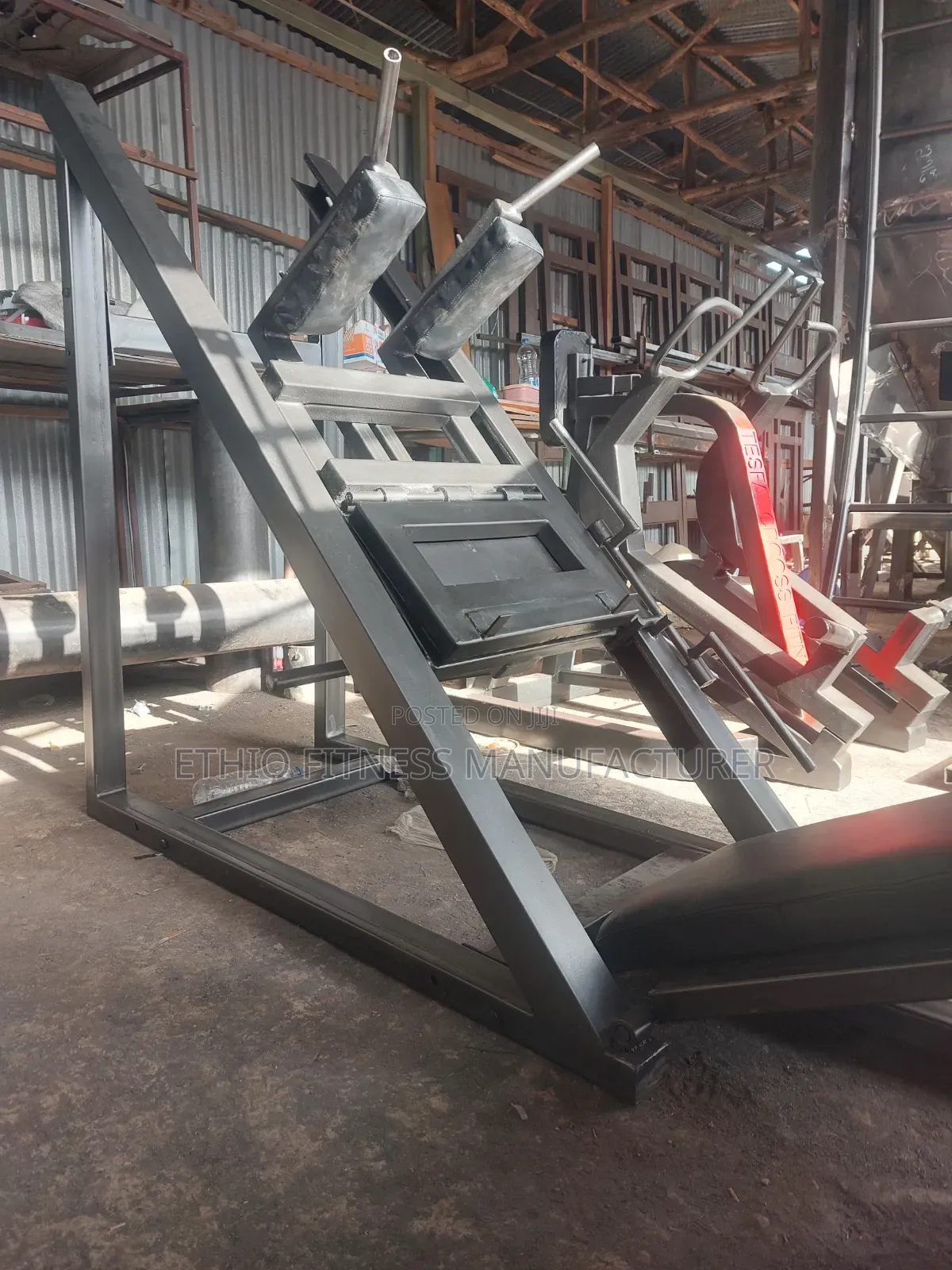 Gym Leg Press Heavy Duty Design