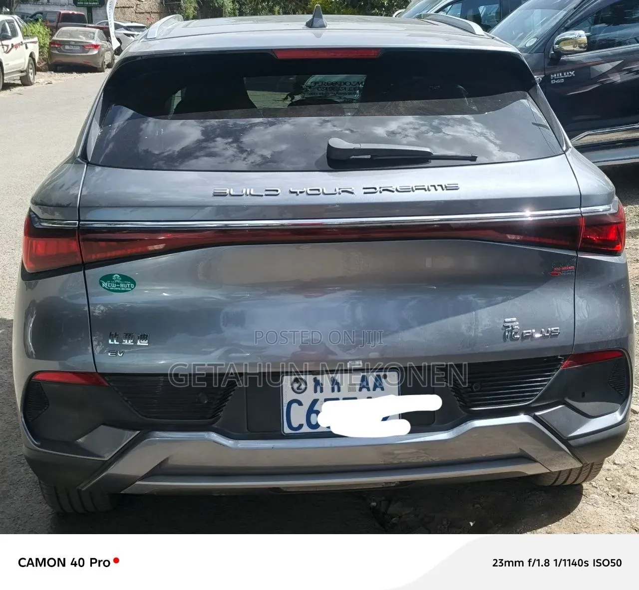 BYD Yuan Plus 2025 Gray