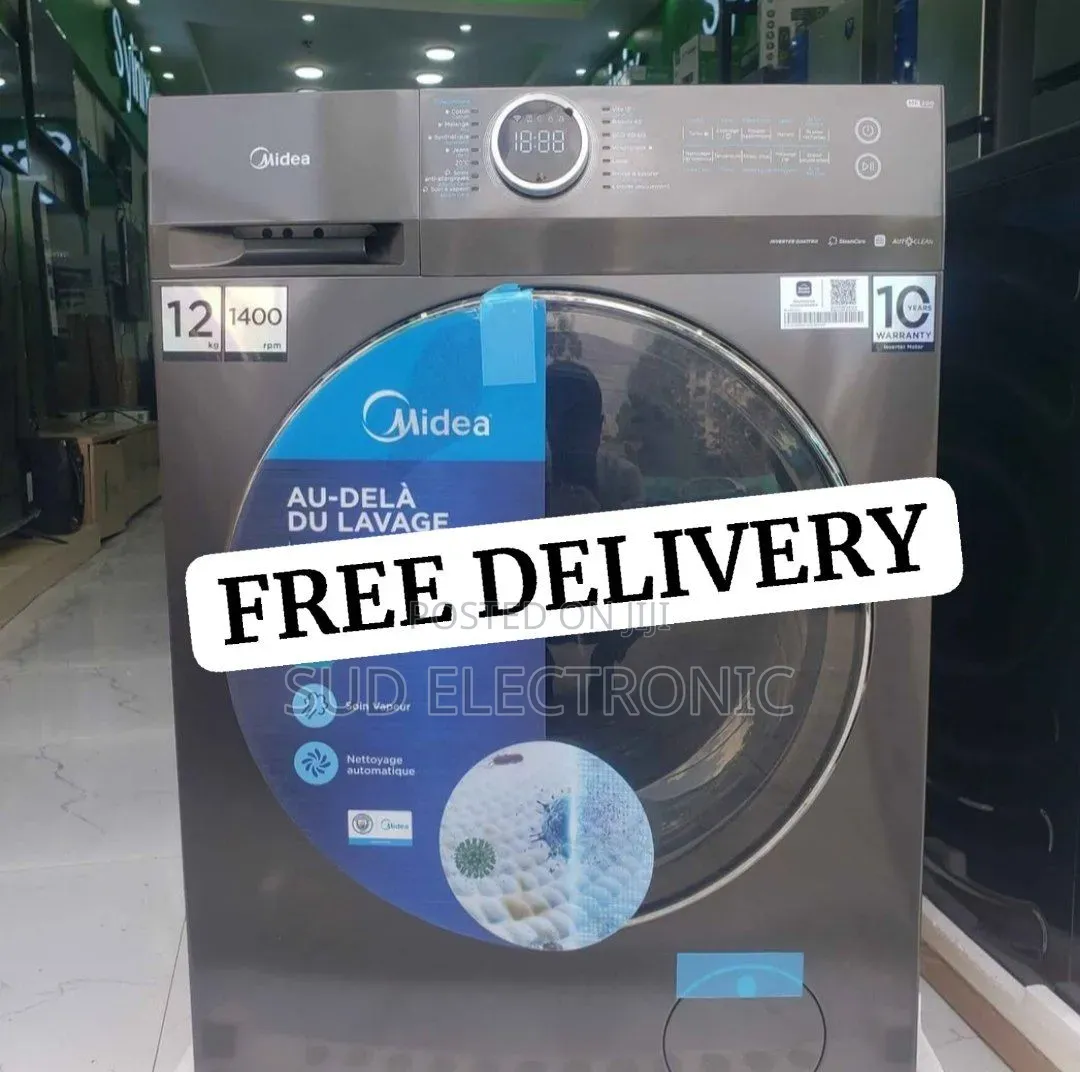 Midea 12/8 Kg Automatic Washing Machine