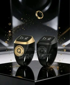 Luxury Zikr Ring Electronic Rosary, Multi-Function Cou, Ramadan Prayer