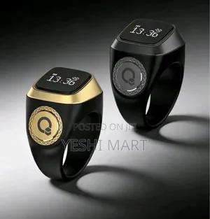 Luxury Zikr Ring Electronic Rosary, Multi-Function Cou, Ramadan Prayer