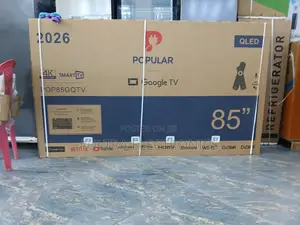 Popular 85-Inch Qled Smart Television Google Tv and Resolution