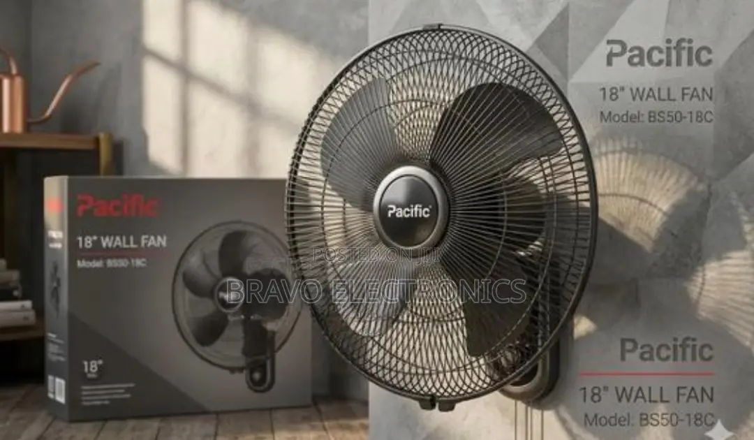 Pacific Wall Fan 18” Ventilator Fan
