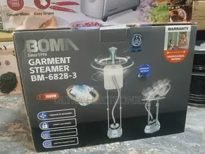 Boma German 2-in-1 Double Pole Garment Steamer Model Bm-6828-3.