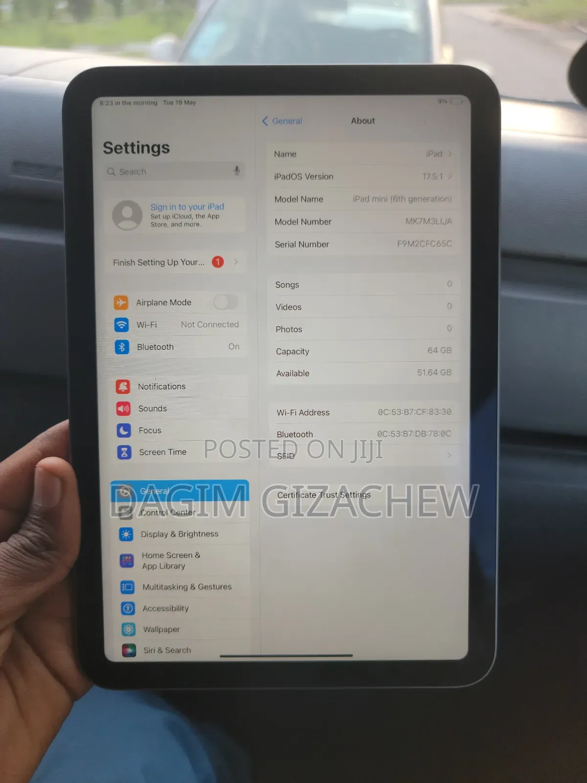 Apple iPad mini 6 64 GB Gray
