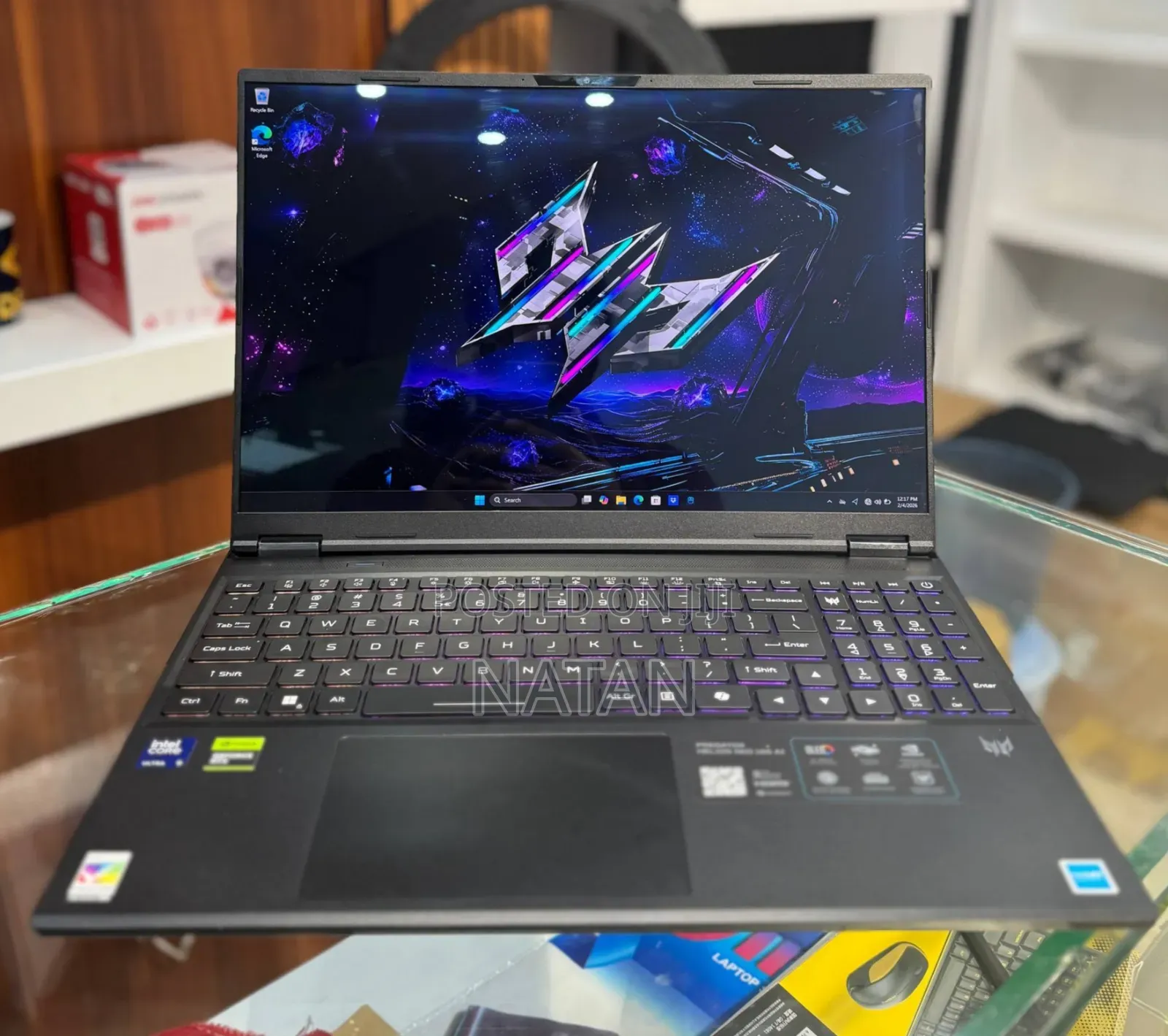 New Laptop Acer Predator Helios 16 32GB Intel Core Ultra 9 SSD 1T