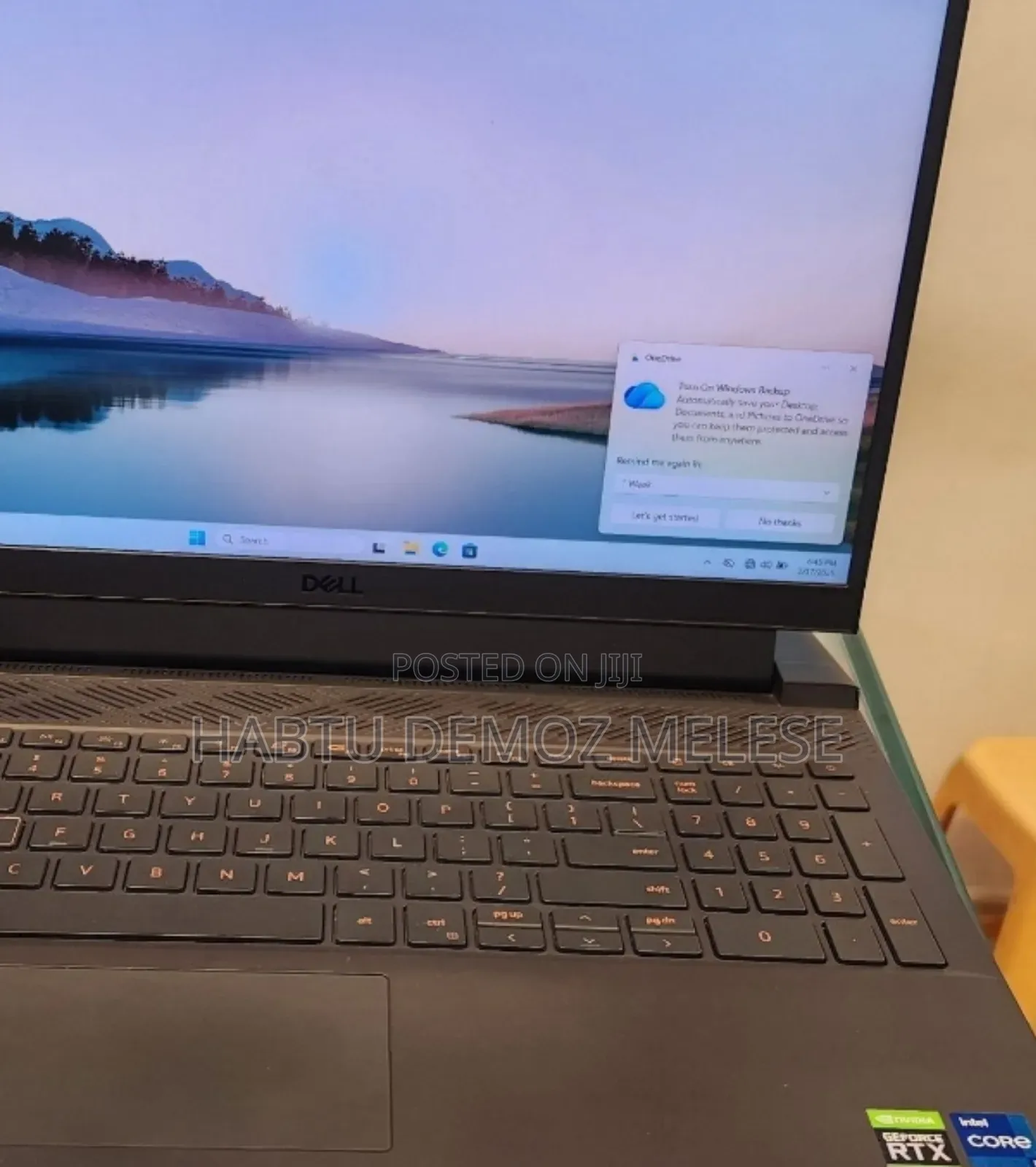 New Laptop Dell G15 5511 16GB Intel Core i7 SSD 512GB