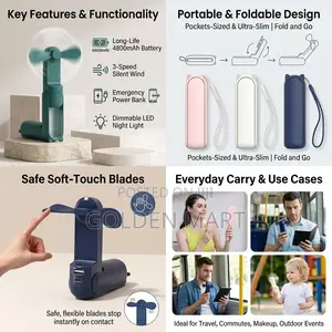 Foldable Hand Fan