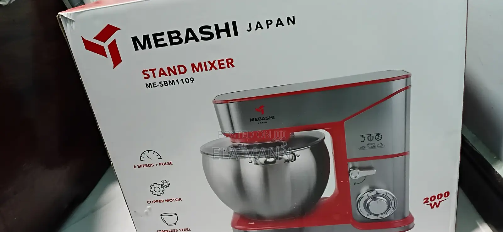Mebashi Stand Mixer 10 Liter